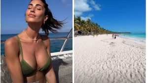 Federica Nargi in bikini: la bellezza delle vacanze sulla spiaggia da sogno