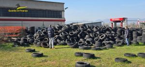 Perugia: Scoperta e Sequestrata Una Discarica Illegale di Pneumatici
