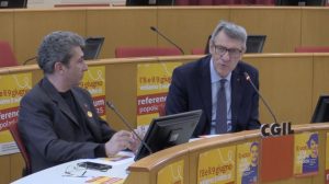 Cresce il numero degli iscritti alla Cgil: campagna verso i referendum di giugno iniziata.