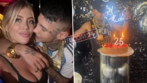 Wanda Nara e L-Gante: i momenti più belli del compleanno festeggiato insieme