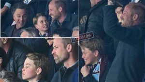 William e George vivono emozioni da stadio a PSG-Aston Villa: Champions League in diretta!