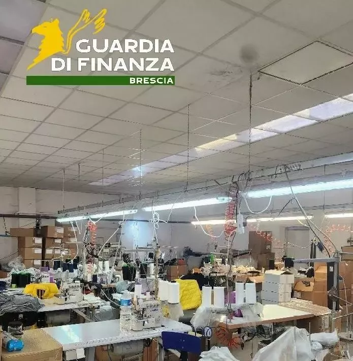 Operazione della Guardia di Finanza contro il Lavoro Sommerso a Brescia BRESCIA (ITALPRESS)...