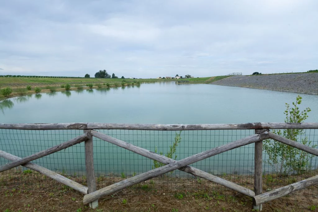 Inaugurata la Cassa di Espansione del Canale dei Mulini a Castel Bolognese BOLOGNA (ITALPRESS)...