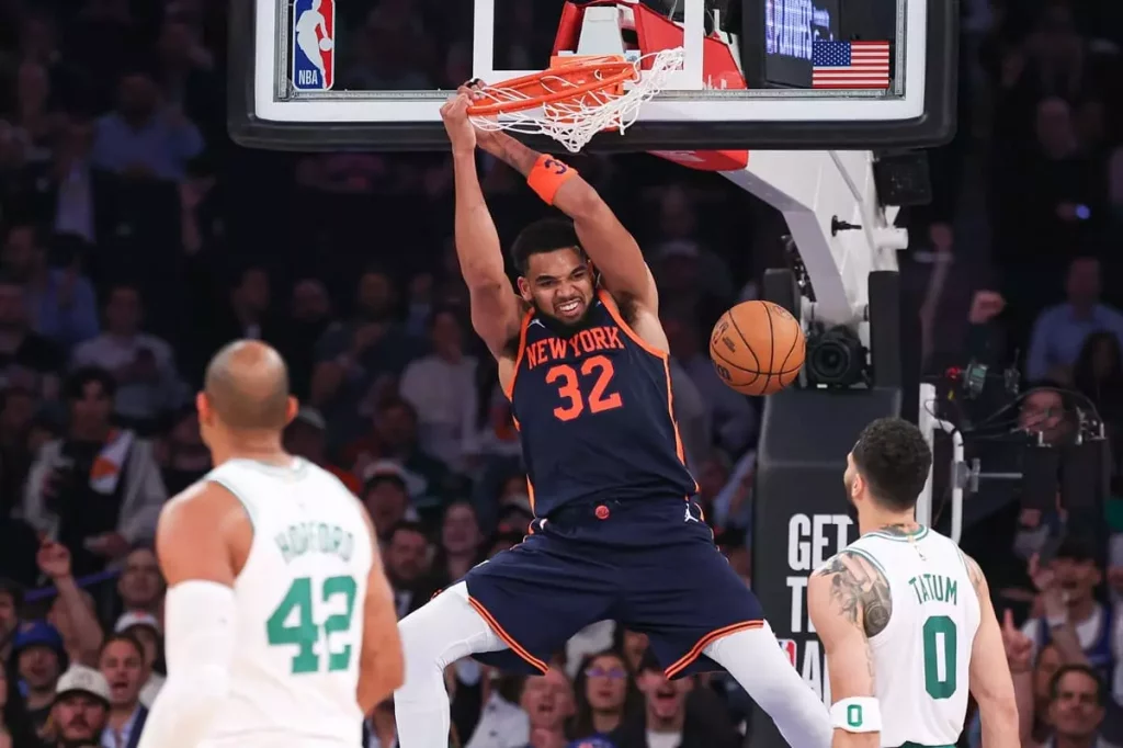 New York e Minnesota dominano, portando la serie NBA sul 3-1; Boston e Golden State in crisi.