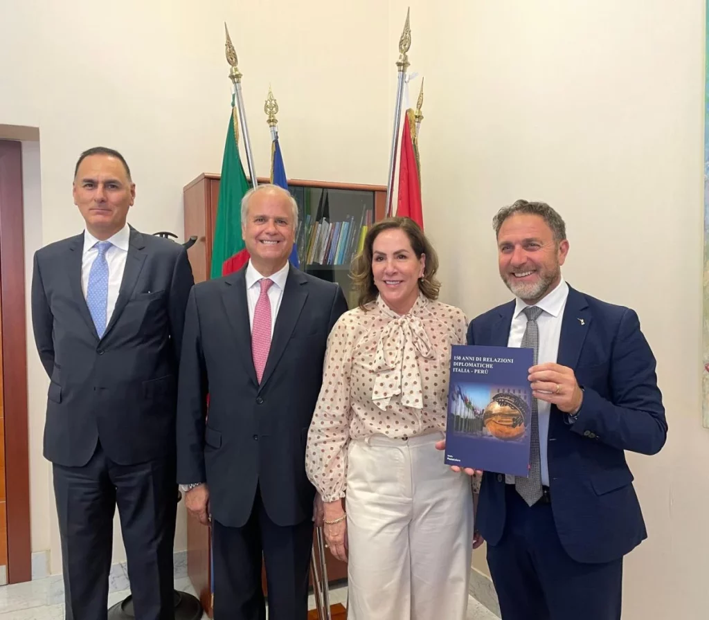 Incontro tra il vicepresidente Piana e l’ambasciatore del Perù: un passo verso la cooperazione.