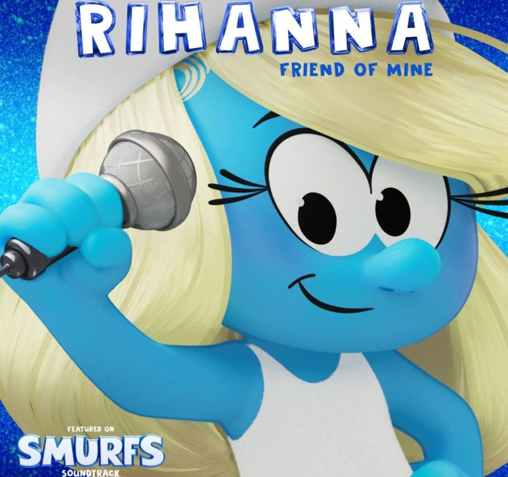 Rihanna lancia il nuovo singolo “Friend of Mine” per “I Puffi – Il Film”