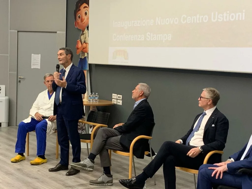 Inaugurato il Centro Ustioni al Niguarda di Milano: Fontana promuove la salute pubblica.
