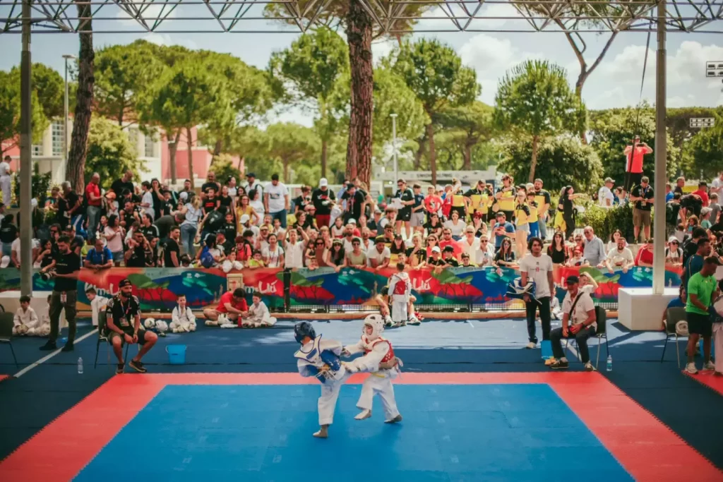 Taekwondo “Kim & Liù”: oltre 1800 giovani competitori al Foro Italico di Roma