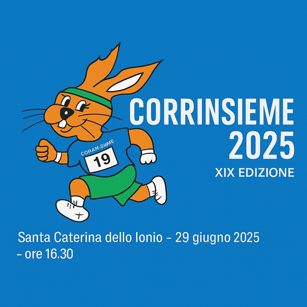Corrinsieme 2025: La Manifestazione Podistica di Riferimento nel Cuore della Calabria CATANZARO...