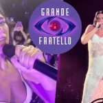 Ex gieffina si emoziona durante il concerto di Dua Lipa a Milano.