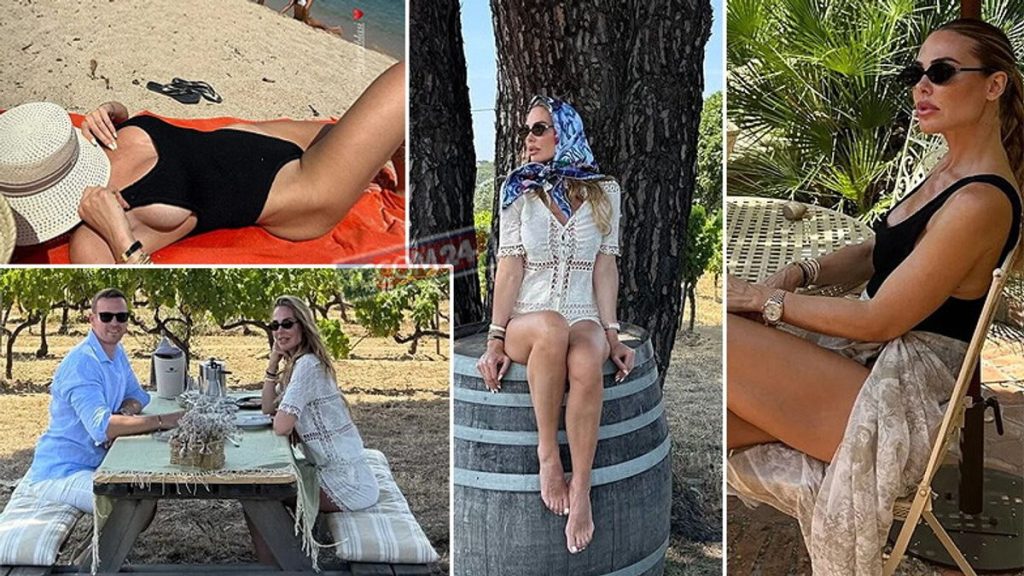 Ilary Blasi e Bastian Muller: una romantica fuga in Francia da sogno.