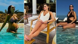 Anna Tatangelo: Una Pausa Rigenerante in Sardegna Durante la Gravidanza Anna Tatangelo in Vacanza...