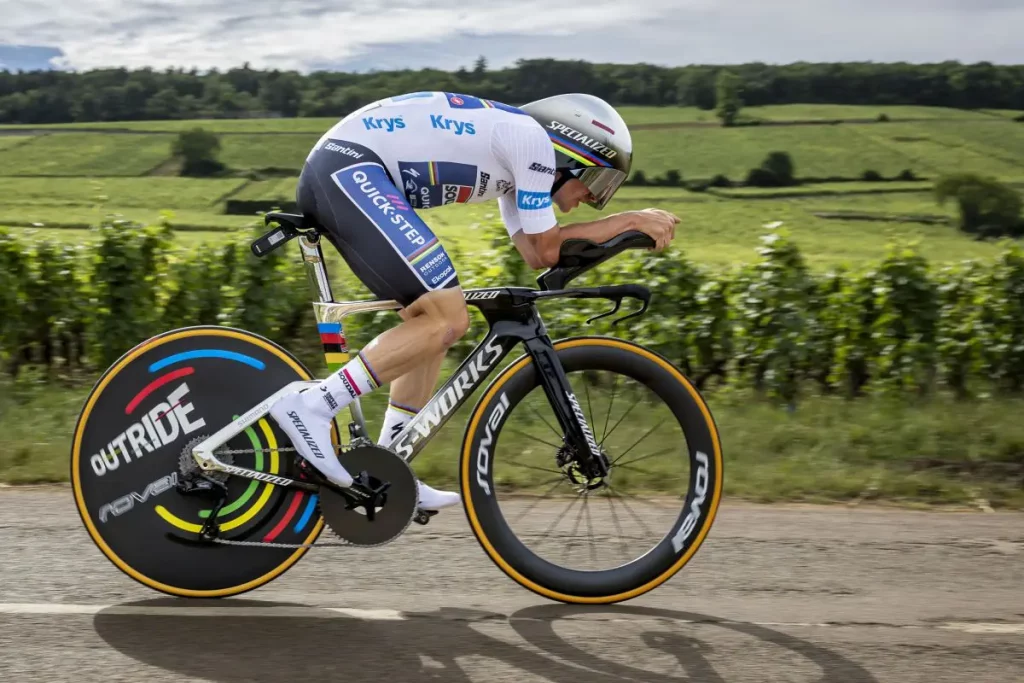 Remco Evenepoel trionfa nella quinta tappa del Tour de France 2025 CAEN (FRANCIA) - Il ciclista...