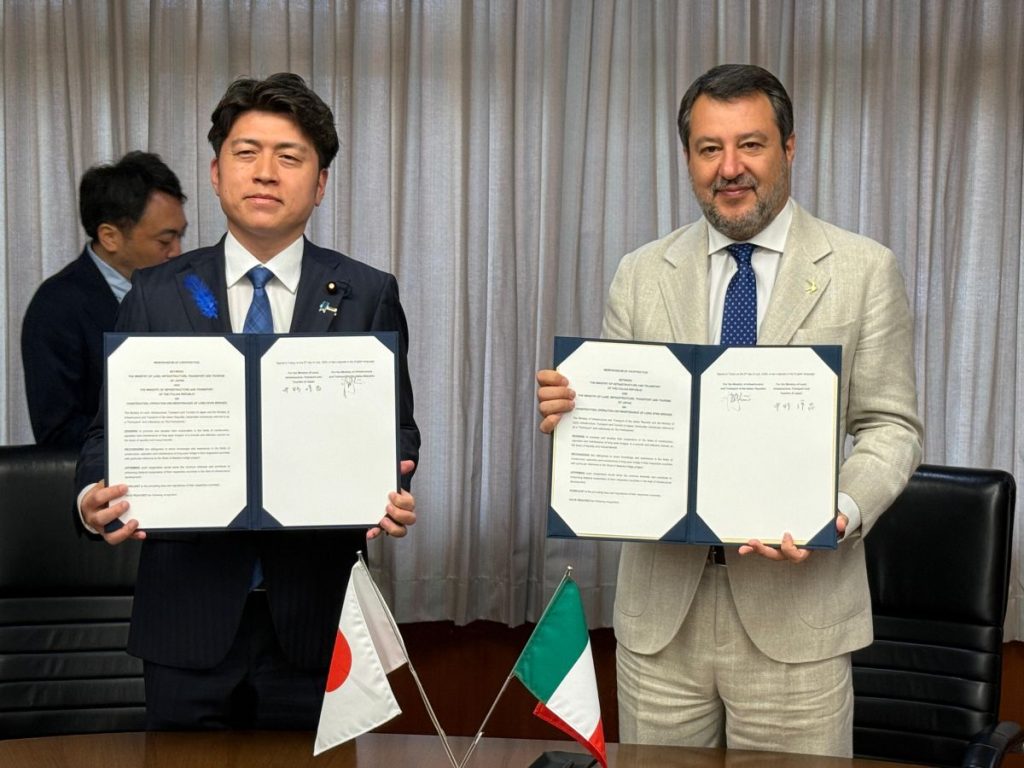 Significativo Incontro tra Giappone e Italia per la Collaborazione Infrastrutturale TOKYO (GIAPPONE)...