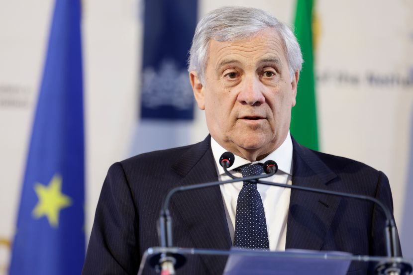 Il vicepremier e ministro degli Esteri, Antonio Tajani, commenta l'intervento del presidente Trump...