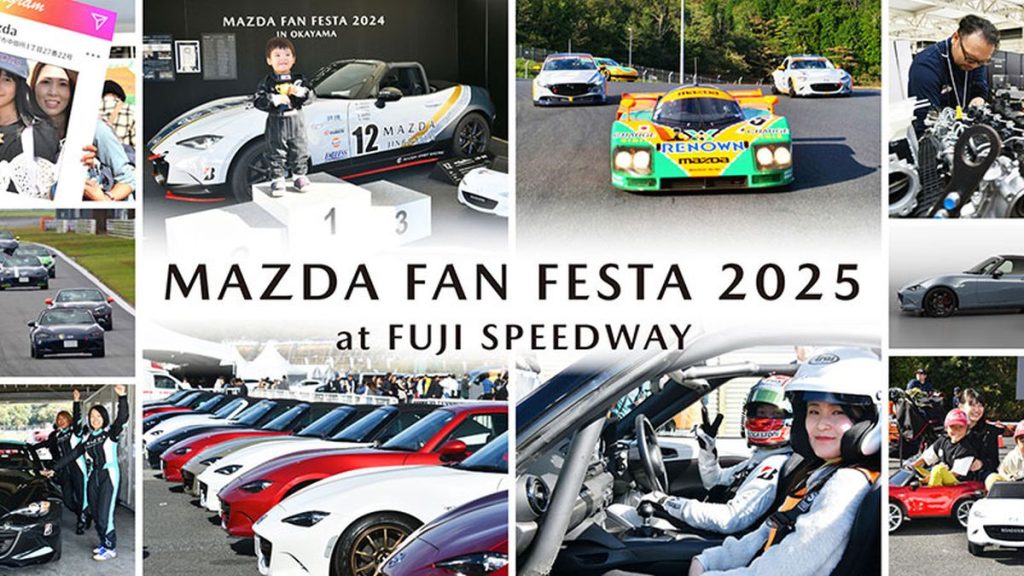 Mazda Fan Festa 2025: un evento imperdibile ad ottobre al Fuji Speedway!