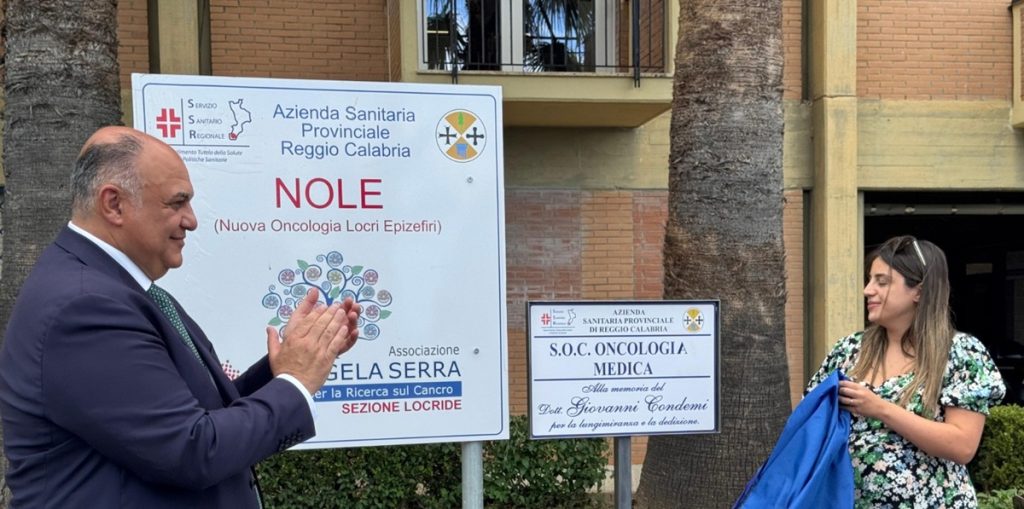 Locri dedica il reparto oncologico al dottor Condemi: un omaggio alla sua dedizione.