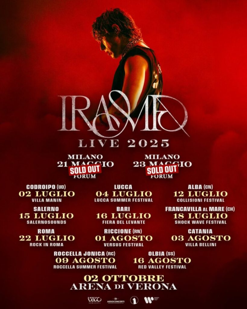 Irama Live 2025: le date dei concerti nei festival italiani da non perdere!