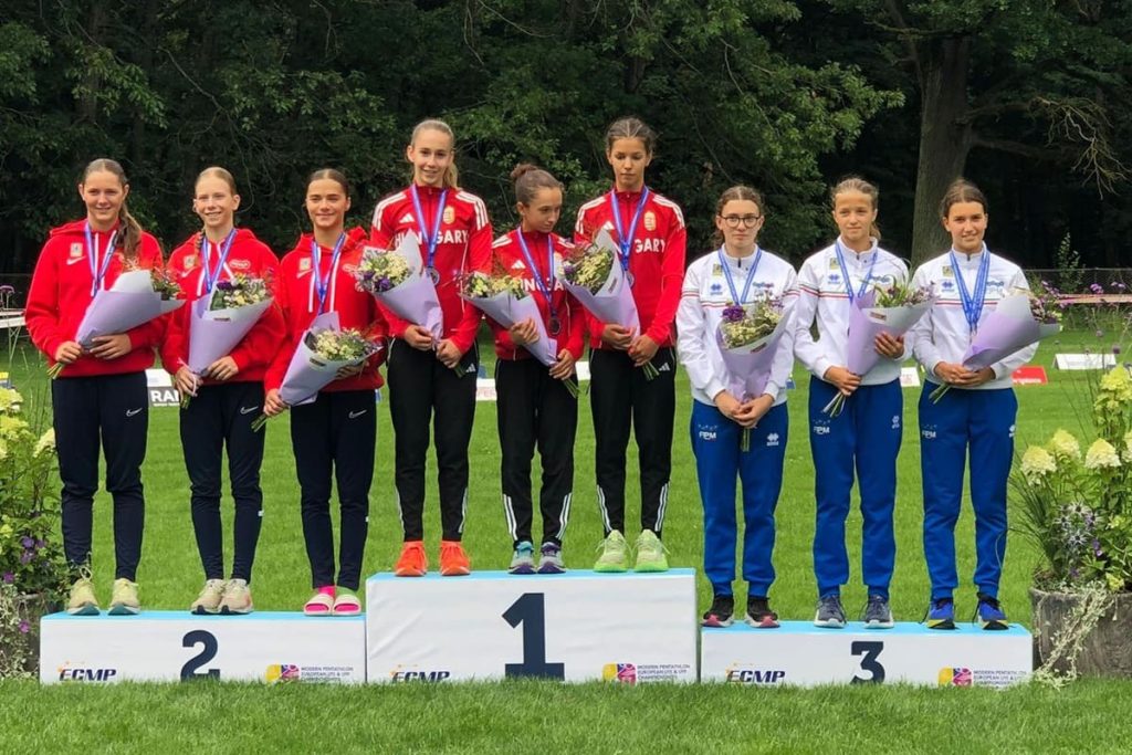 Giorgia Gennaro conquista il bronzo nel Pentathlon moderno agli Europei Under 15 di Kaunas.