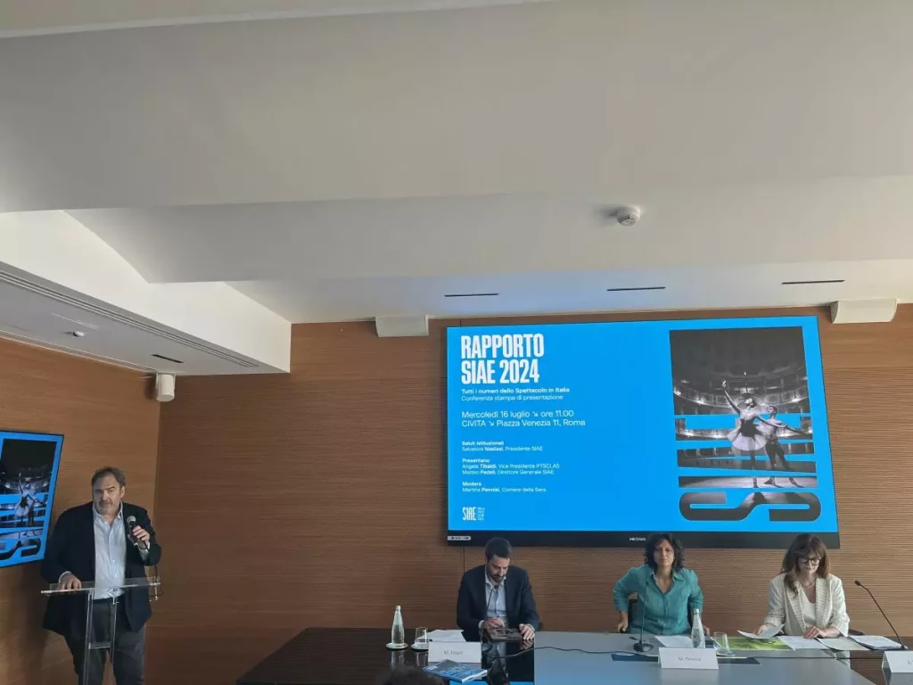 Il Rapporto SIAE 2024, presentato a Roma, evidenzia una ripresa significativa del settore dello...