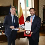 Manfredi incontra il nuovo Console Generale degli Usa Flynn a Napoli. Un incontro istituzionale significativo.
