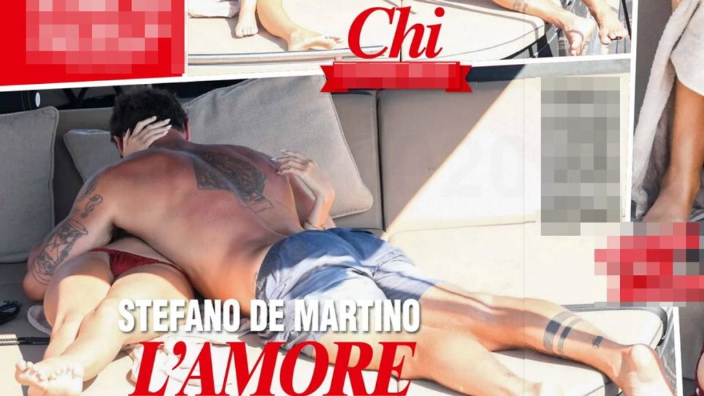 Stefano De Martino e Caroline Tronelli: romantiche vacanze estive al mare insieme.