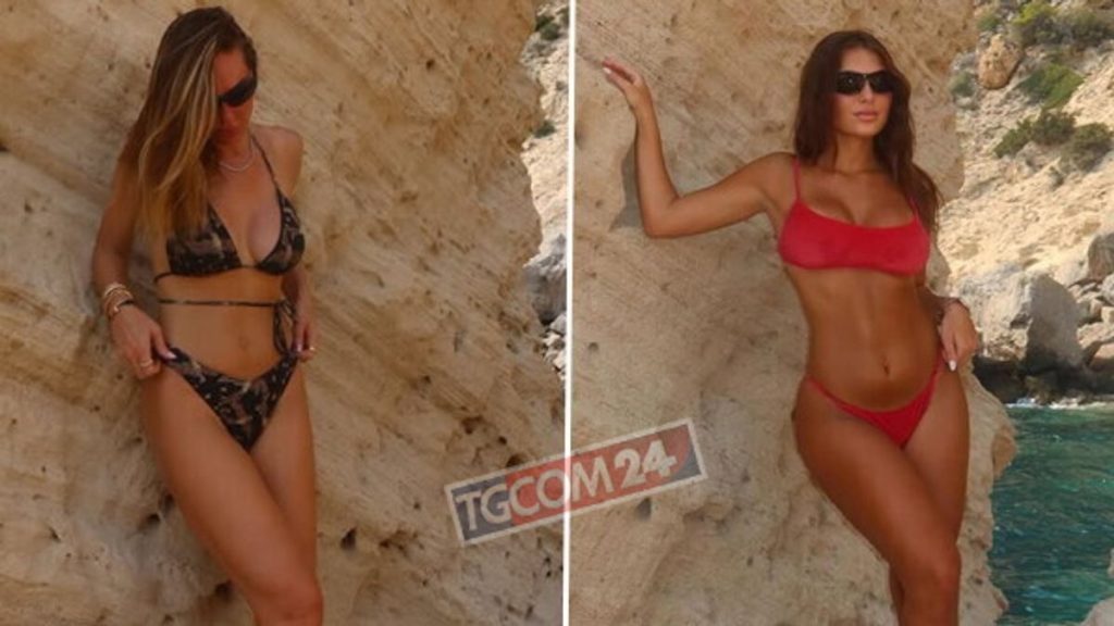 Ibiza: Ilary Blasi e Chanel Totti, vacanza da sogno tra sole e divertimento.