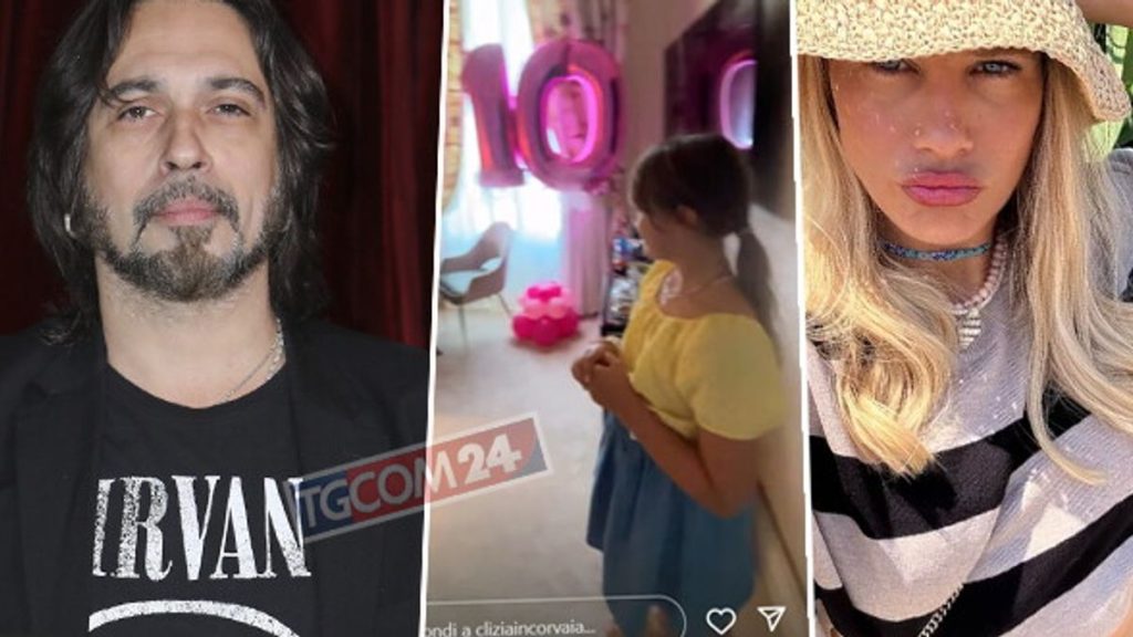 Francesco Sarcina fa gli auguri alla figlia e punge Clizia Incorvaia con un messaggio.