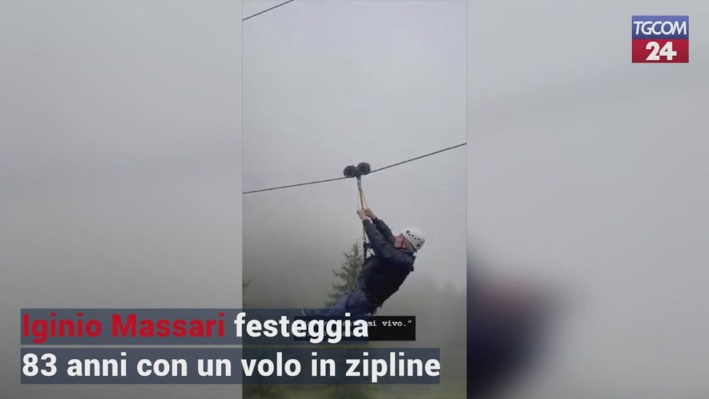 Iginio Massari compie 83 anni: avventura in zipline per celebrare un grande traguardo!