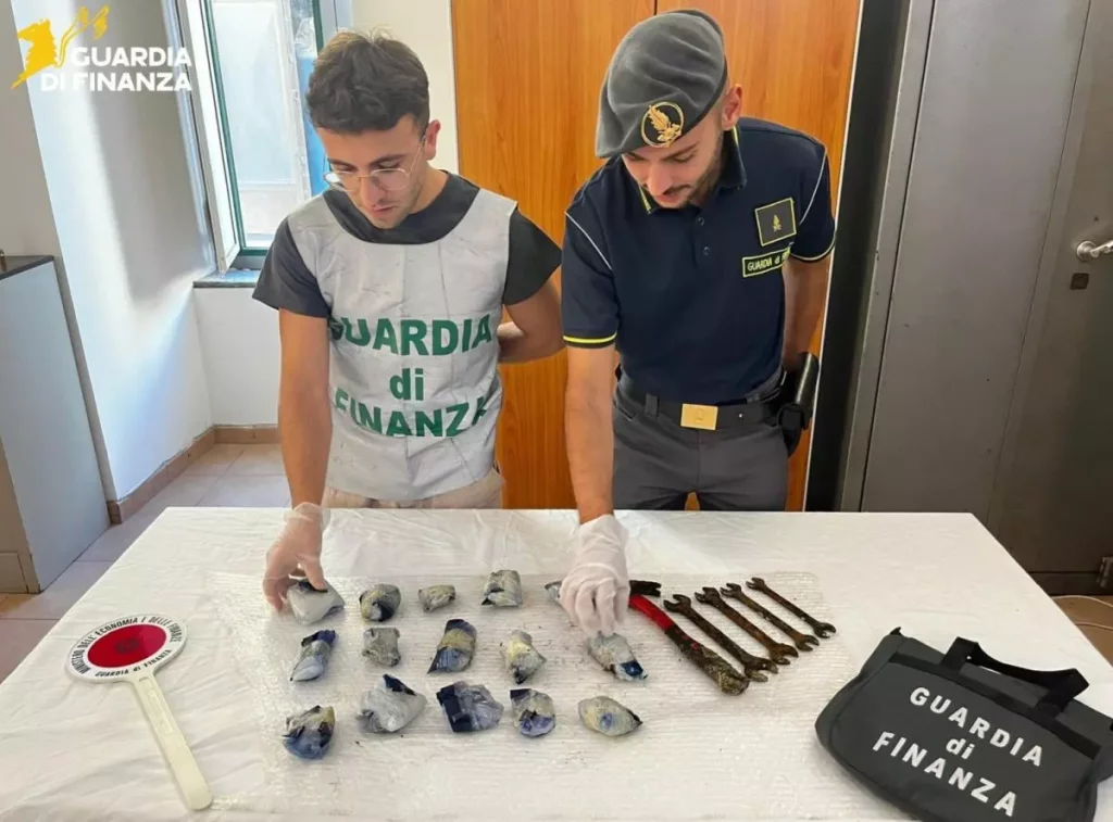 Cocaina Recuperata a Ponza: Un'Operazione della Guardia di Finanza Scoperta e Sequestro della Droga...