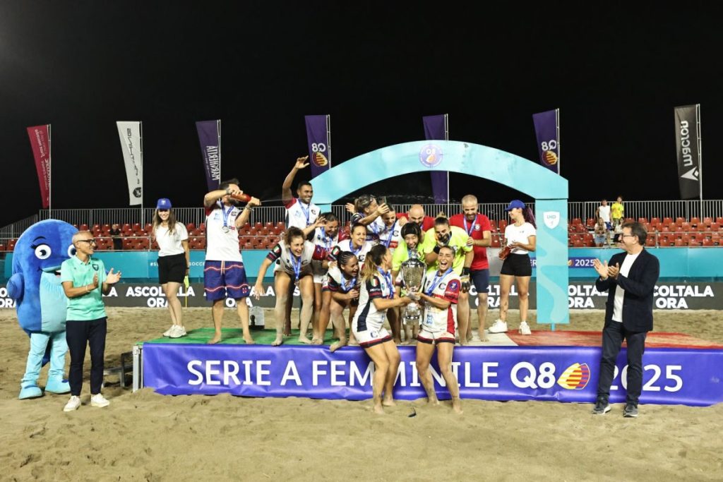 Cagliari trionfa nel Beach Soccer femminile: conquistato il titolo di campione d’Italia!