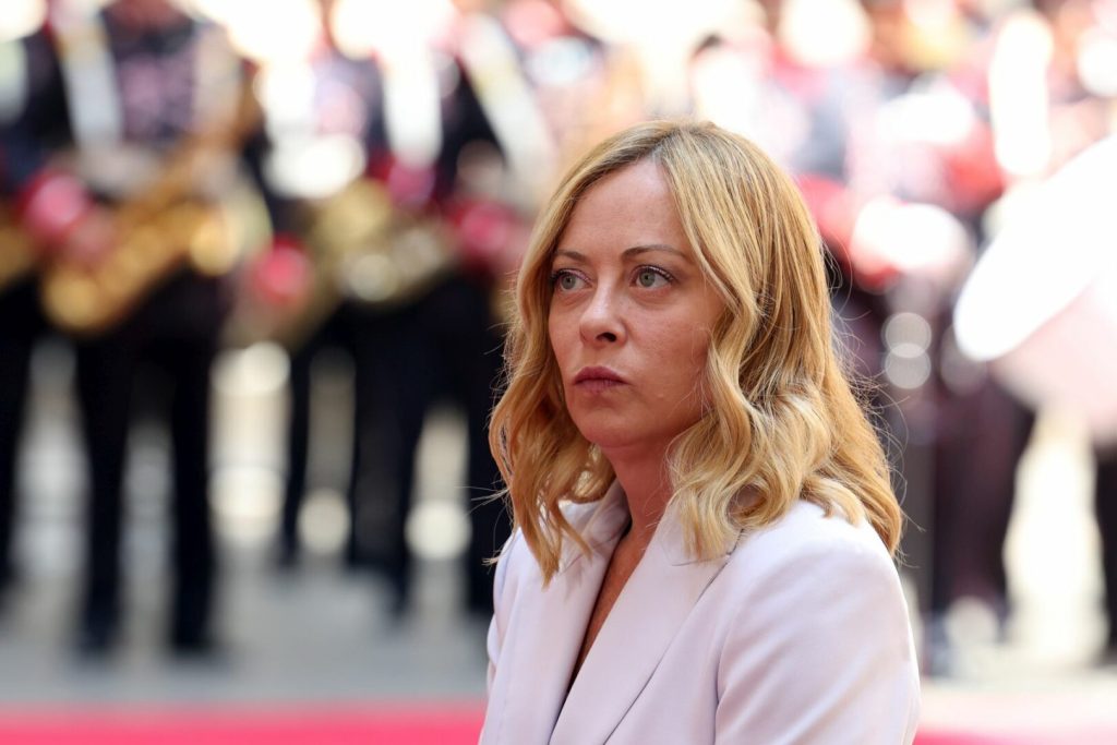 Incontro Strategico tra Giorgia Meloni e il Primo Ministro della Malesia Roma, Italia - 3 giugno...