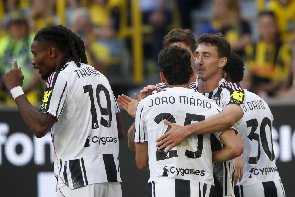 Juve trionfa 2-1 sul Borussia Dortmund: segnali incoraggianti per la squadra.