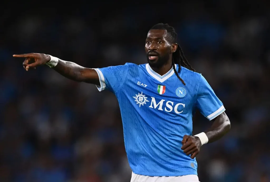 Napoli trionfa in extremis: Anguissa segna al 95′ contro il Cagliari.