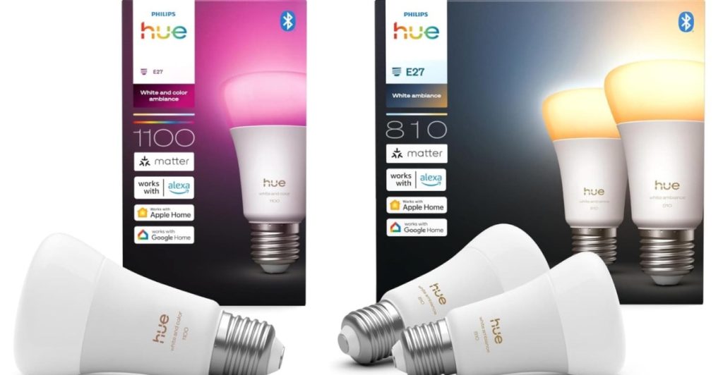 Nuove luci Philips Hue potrebbero supportare direttamente Matter, secondo recenti leak.