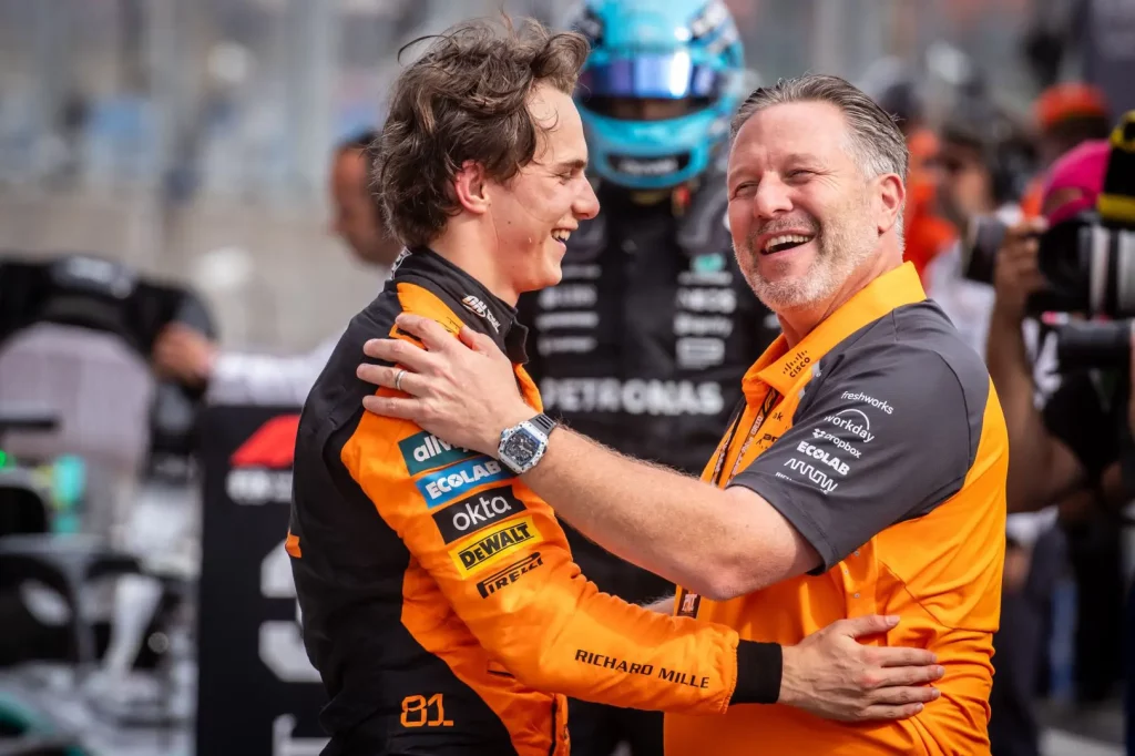 Norris e Piastri: Rivalità sana basata su rispetto e ammirazione reciproca in pista.