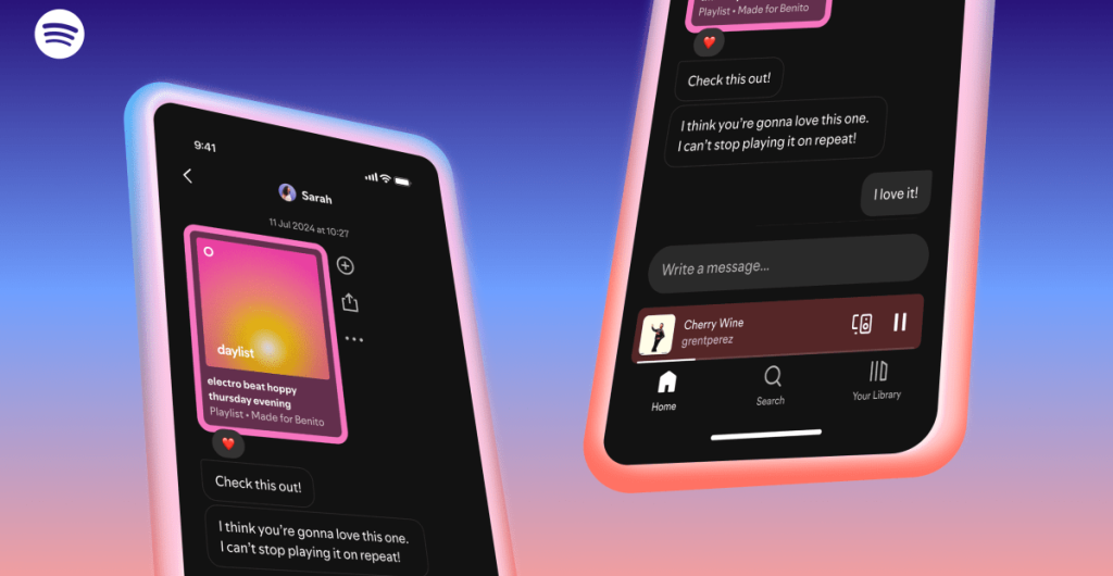 Spotify introduce i messaggi diretti: una novità per connettersi con gli artisti.