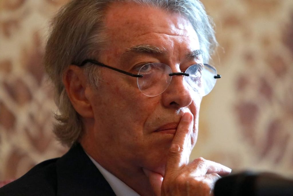 Massimo Moratti, ex presidente dell’Inter, estubato e sotto osservazione dopo un intervento.
