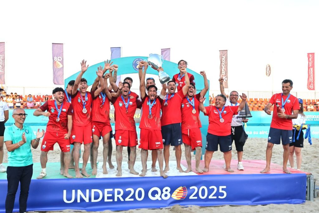 Napoli conquista il titolo di campione d’Italia nel beach soccer Under 20!
