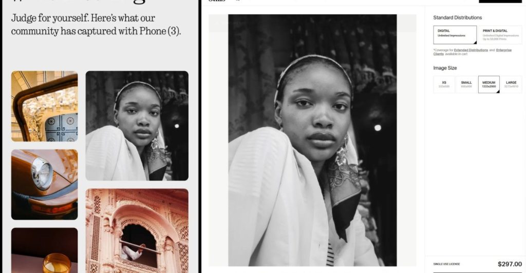 Nessun problema: foto professionali con smartphone Phone 3 sorprendono per qualità eccellente.