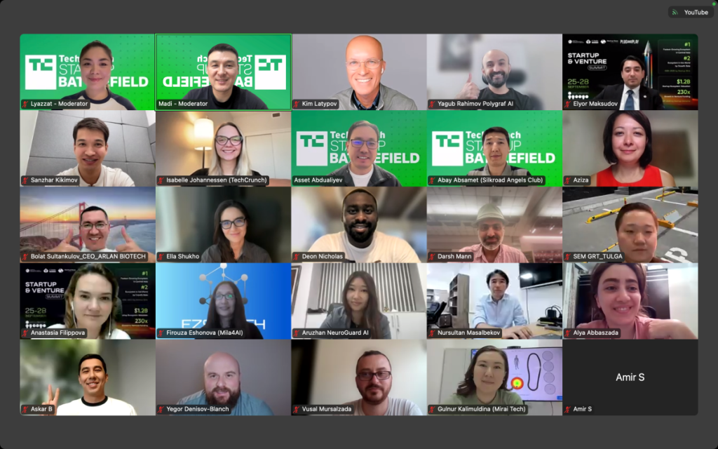 Competizione startup Central Eurasia: quattro vincitori al TechCrunch Startup Battlefield.