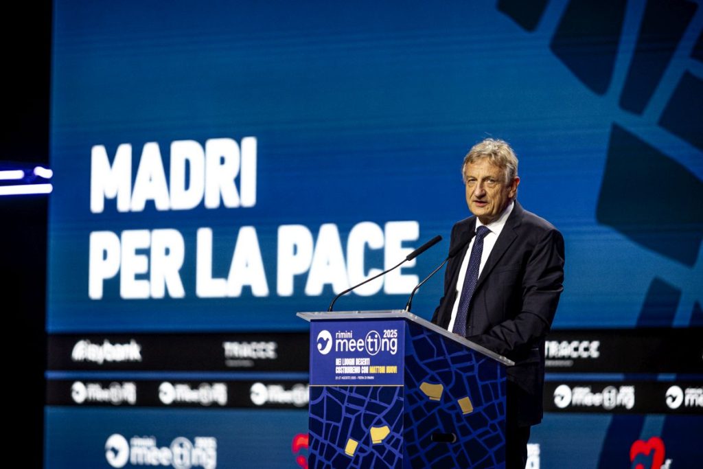 Scholz a Rimini: promuovere la pace nei conflitti, portare speranza nei deserti di guerra