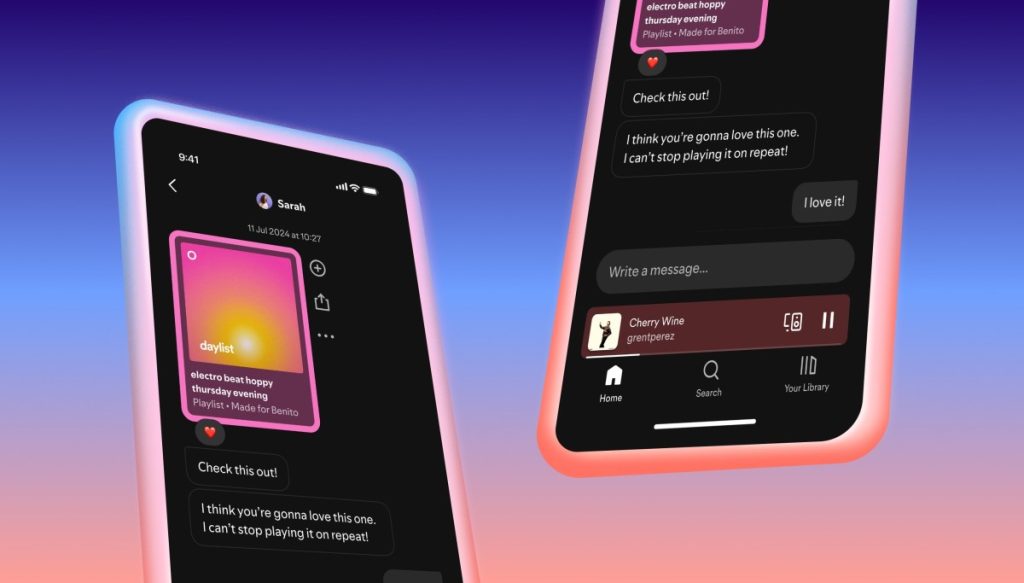 Spotify introduce una nuova funzione di messaggistica per potenziare l’interazione sociale.