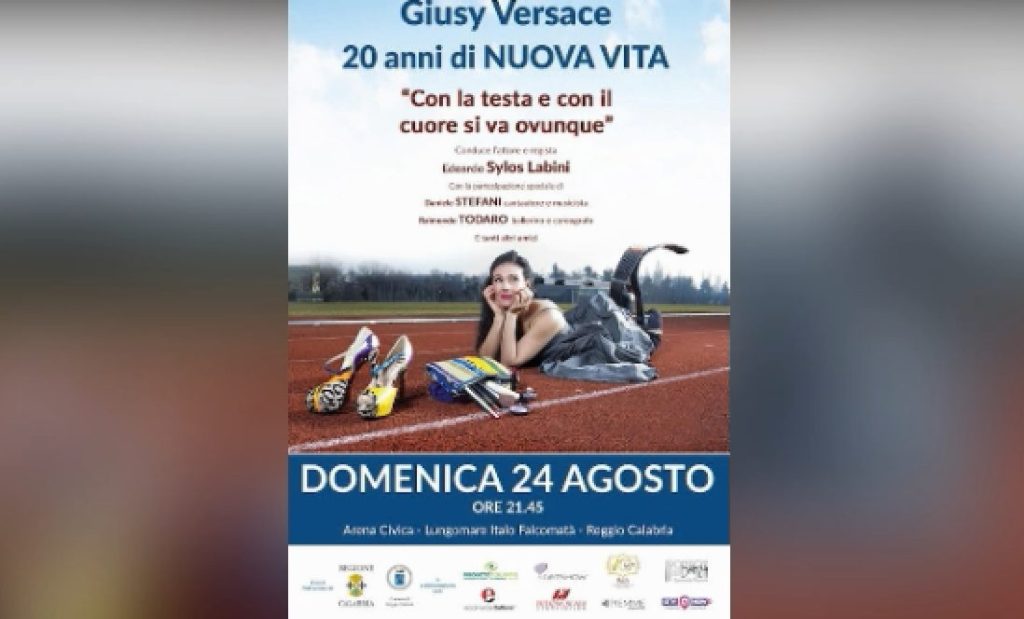 20 anni di rinascita: Giusy Versace celebra il traguardo a Reggio Calabria.