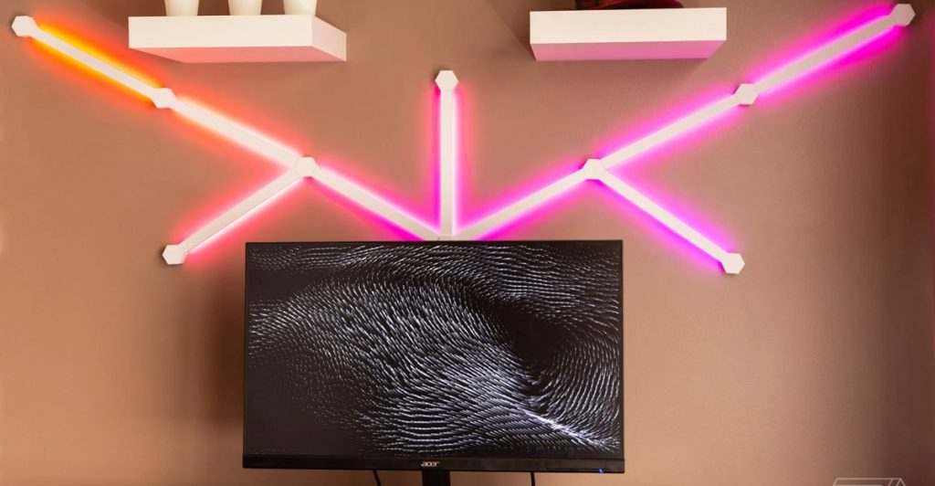 Rendi la tua nuova casa unica con l'illuminazione intelligente Nanoleaf Decorare un dormitorio o un...