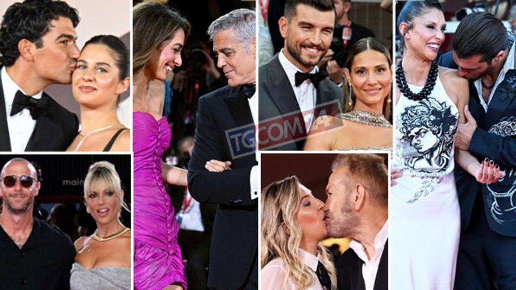 Le coppie più affascinanti del red carpet di Venezia: un amore da film.