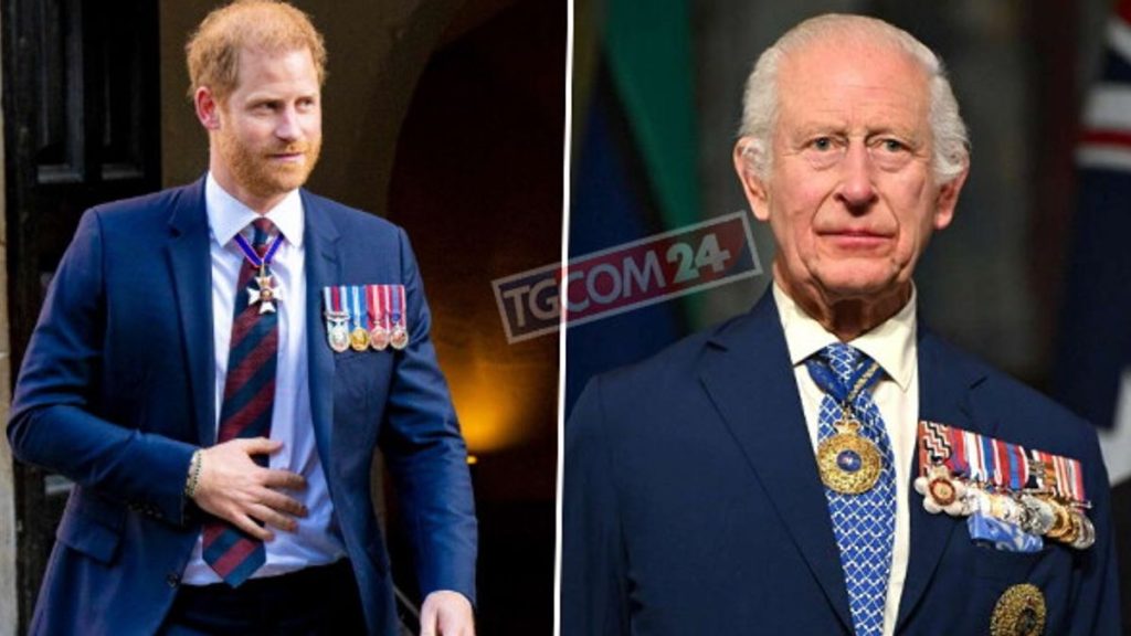 Harry incontra re Carlo a Clarence House: l’ultimo incontro avvenuto nel febbraio 2024.