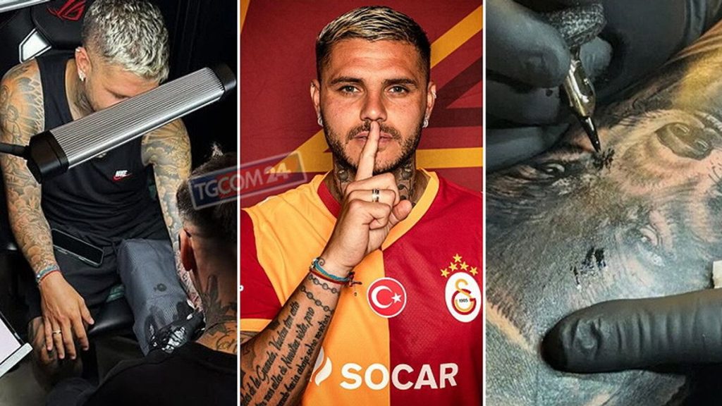 Icardi rimuove i tatuaggi di Wanda Nara: un nuovo inizio per l’ex calciatore.