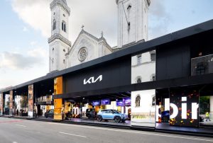 Kia presenta la sua gamma di veicoli elettrici all’IAA di Monaco 2023.