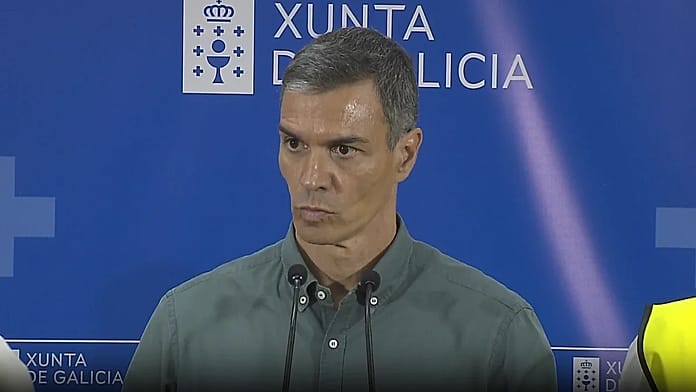 Incendi in Spagna: La Visita del Premier Pedro Sánchez alle Zone Colpite Il Dramma degli Incendi...